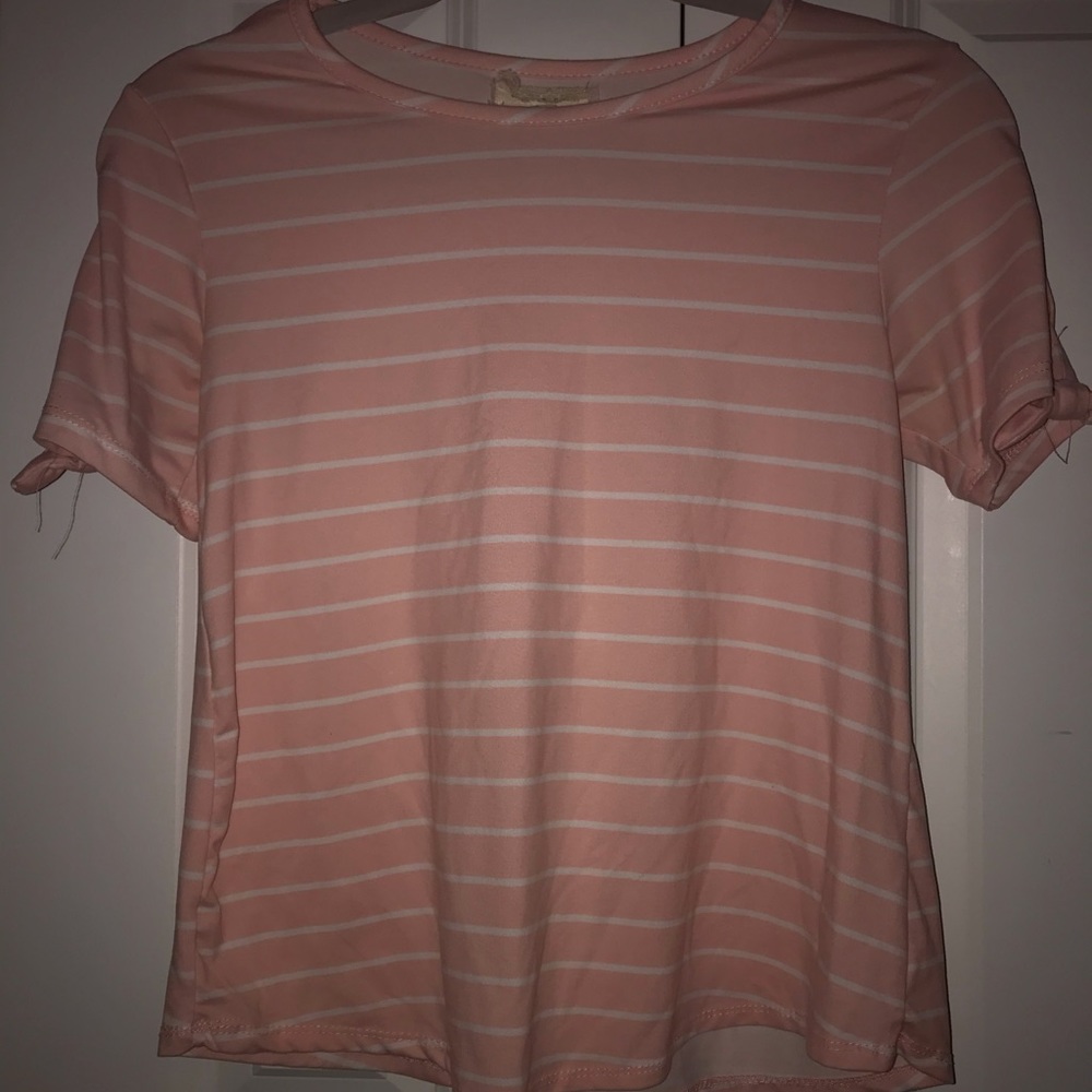 Pink and white t-shirt from Marshall’s